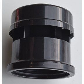 110mm Black soil pipe air admittance valve solvent weld